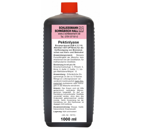 Pektinlyase (1L) - 1L-Flasche