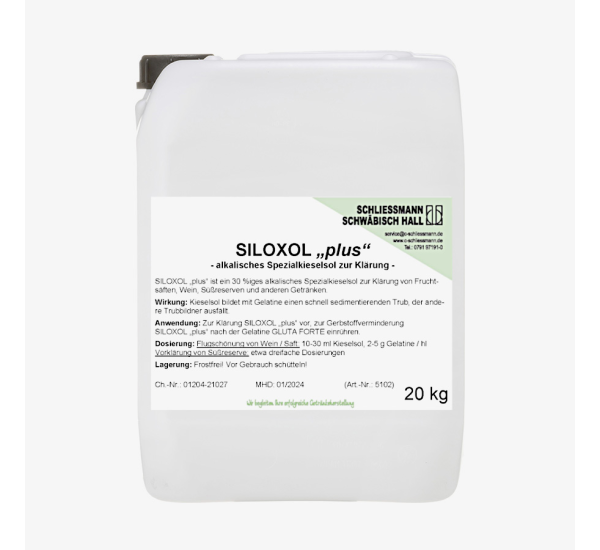 SILOXOL Kieselsol (250ml / 1L / 20kg) - 250mL-Flasche