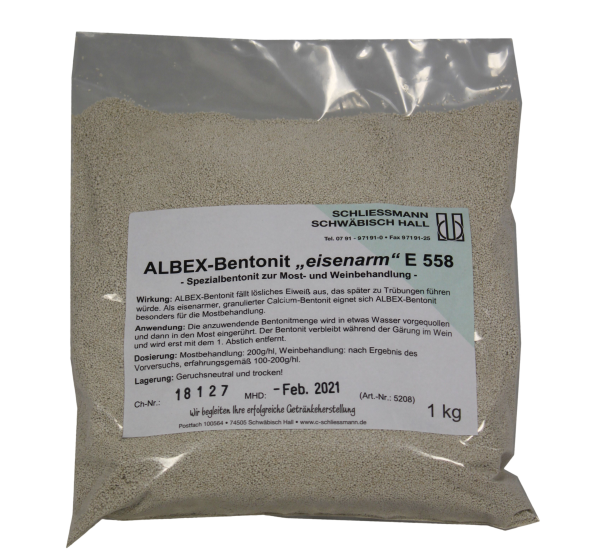 ALBEX Calcium-Bentonit (1kg / 10kg / 20kg) - 1kg-Beutel