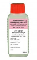 Gin-Typage Zitronenschale (100mL) - 100mL-Flasche (UN1197)