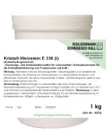 Kristall-Weinstein (100g / 1kg / 25kg) - 100g-Dose