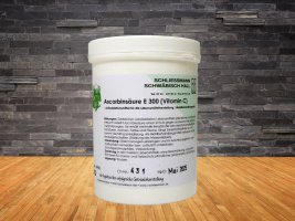 Ascorbinsäure (L-Ascorbinsäure, Vitamin C) - 125g-Dose