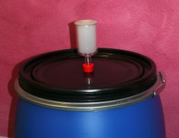 Gärfass aus Polyethylen (60L / 120L) - 60 Liter - Fass